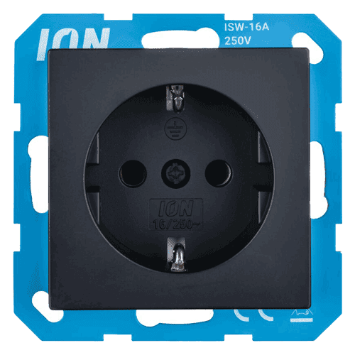 982202 ION wcd 1v RA V1/ J1 mat zwart
