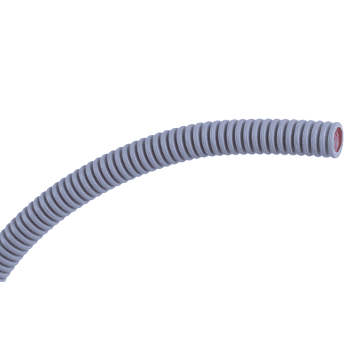 Pipelife Haloflex HF PP flexibele elektrabuis op rol, lichtgrijs