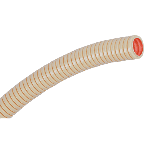 Pipelife Flexivolt LF PVC flexibele elektrabuis op rol, crème