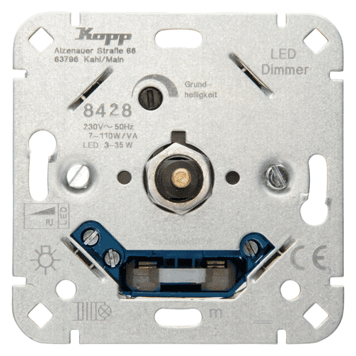 KOPP Insert dimmer switch RL LED