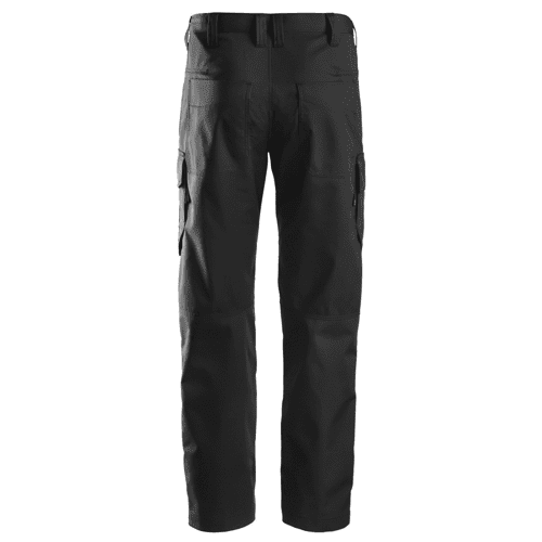 Snickers work trousers with knee pockets 6801 - black detail 2