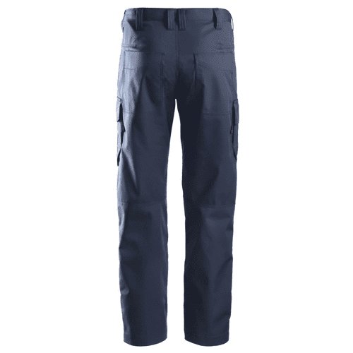 Snickers work trousers with knee pockets 6801 - navy detail 2
