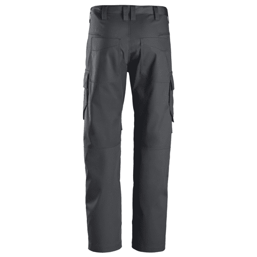 Snickers work trousers with knee pockets 6801 - steel grey detail 2