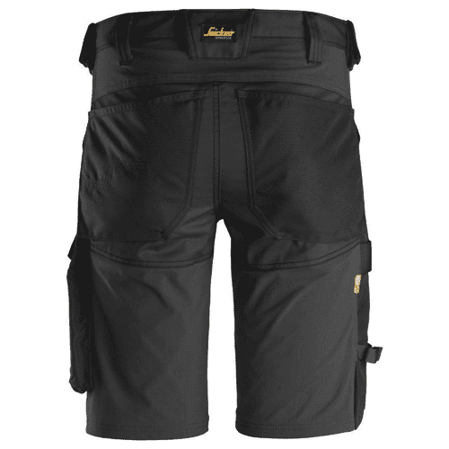 Snickers 6143 AllroundWork Stretch Shorts - Zwart Snickers 6143 AllroundWork Stretch Shorts - Zwart