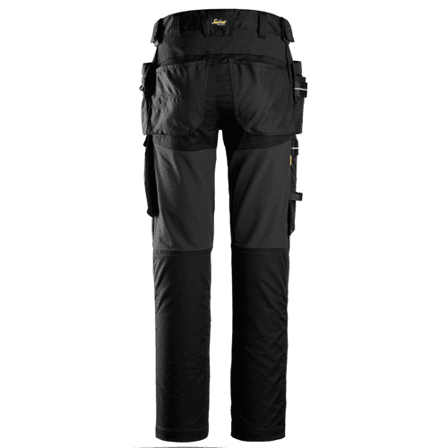 Snickers work trousers AllroundWork stretch 6590 - black detail 2