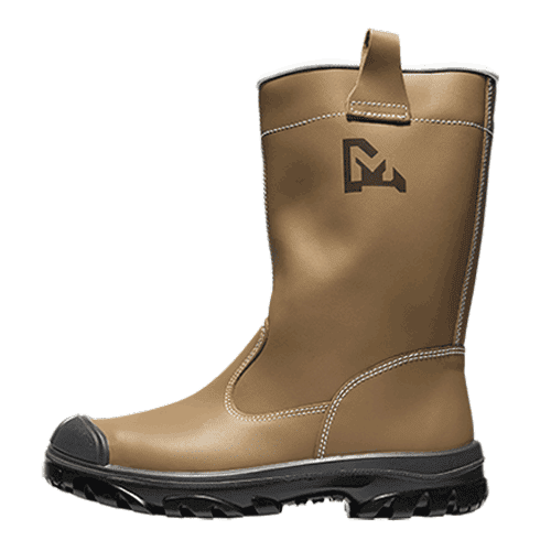 Emma safety boots Mento S3 - brown detail 2
