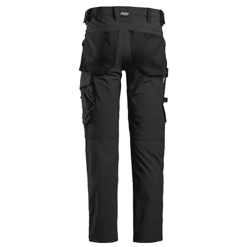 Snickers work trousers Full Stretch 6371 - black detail 2