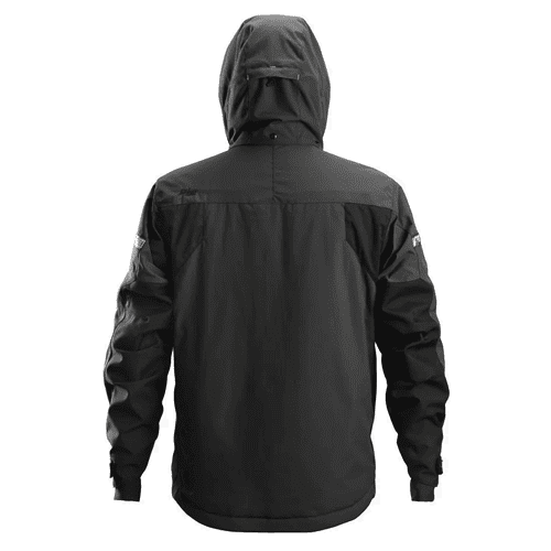 Snickers AllroundWork waterproof 37.5 insulated jacket 1102 - black detail 2