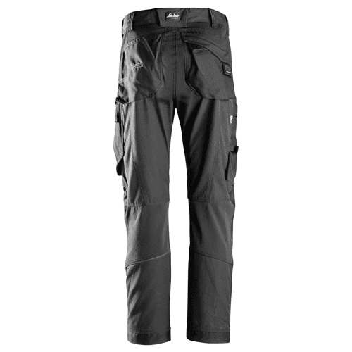 Snickers work trousers+ FlexiWork 6903 - black detail 2