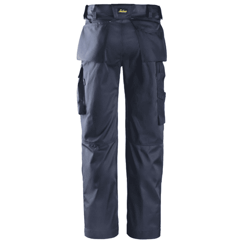 Snickers work trousers DuraTwill 3312 - navy detail 2