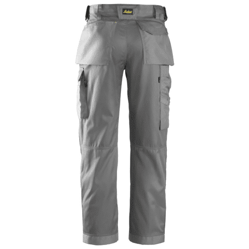 Snickers work trousers DuraTwill 3312 - grey detail 2