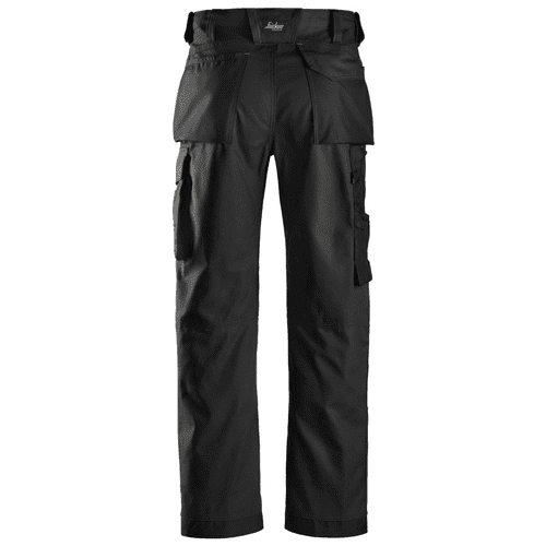 Snickers work trousers Canvas+ 3314 - black detail 2