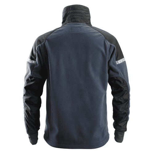 Snickers AllroundWork windproof fleece jacket - navy/black detail 2