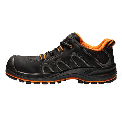 Solid Gear safety shoes Griffin S3 - black/orange detail 2