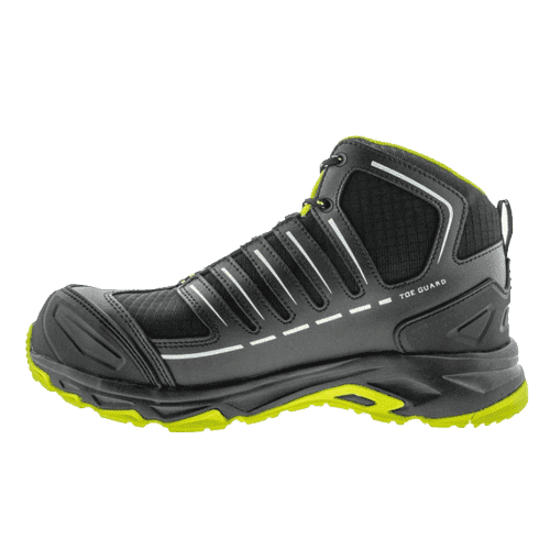 Toe Guard safety shoes Jumper S3 - black/yellow detail 2