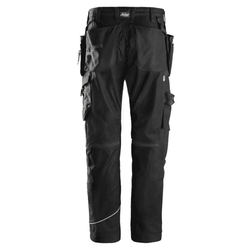Snickers work trousers+ RuffWork 6215 - black detail 2