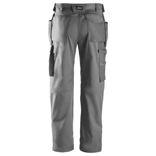 Snickers work trousers CoolTwill 3211 - grey detail 2