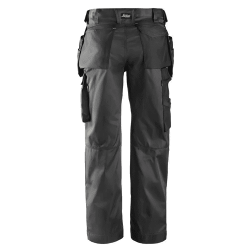 Snickers work trousers DuraTwill 3212 - black detail 2