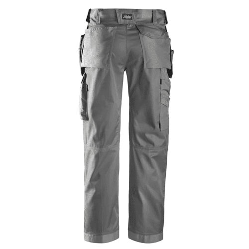 Snickers work trousers DuraTwill 3212 - grey detail 2