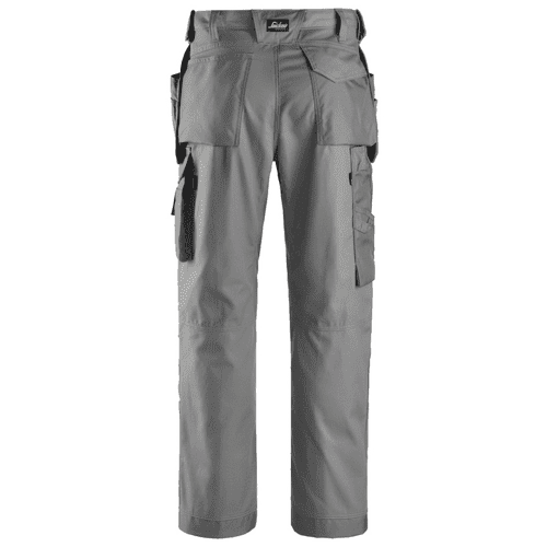 Snickers work trousers Canvas+ 3214 - grey detail 2