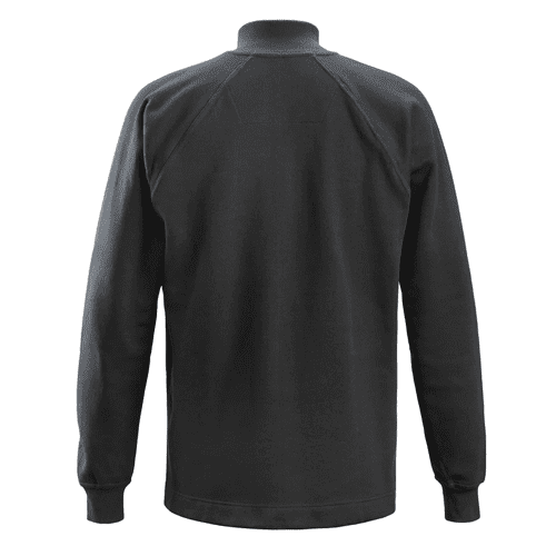Snickers 1/2 Zip sweatshirt 2813 steelgrey, maat M detail 2