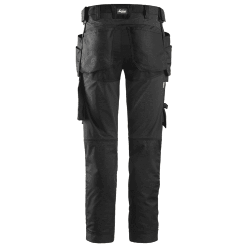 Snickers work trousers AllroundWork stretch 6241 - black detail 2