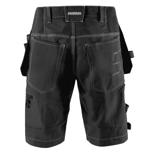 Fristads stretch shorts 2607 FASG - black detail 2