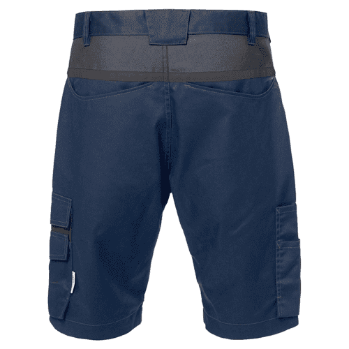 Fristads shorts 2562 STFP - marine blue/grey detail 2