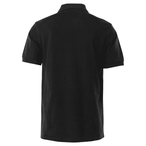 Fristads heavy polo shirt 1724 PIQ - black detail 2