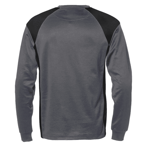 Fristads long-sleeved T-shirt 7071 THV - grey/black detail 2