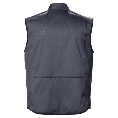Fristads softshell waistcoat 4559 LSH - grey detail 2