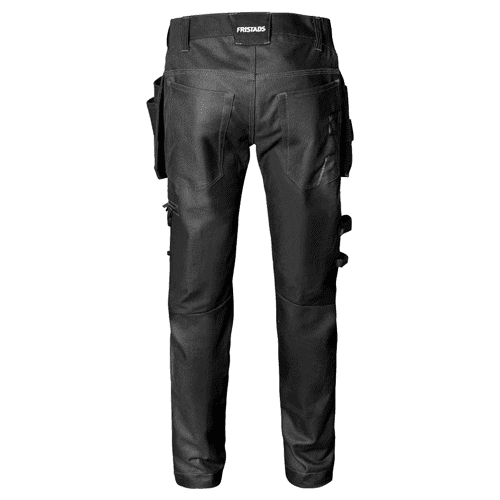 Fristads work trousers stretch 2604 FASG - black detail 2