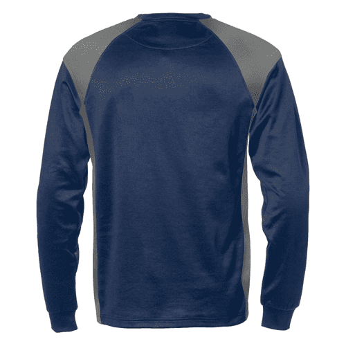 Fristads long-sleeved T-shirt 7071 THV - navy/grey detail 2