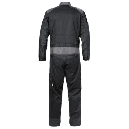 Fristads overall 8555 STFP - black/grey detail 2