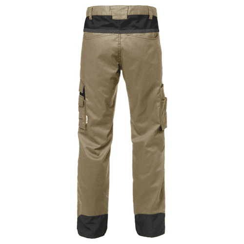 Fristads work trousers 2555 STFP - khaki/black detail 2