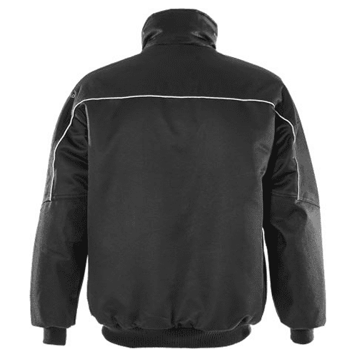 Fristads winter jacket 464 PP - black detail 2