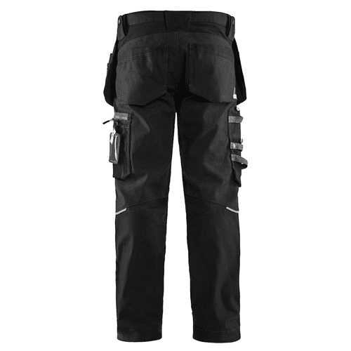 Blåkläder work trousers 1599 - black detail 2