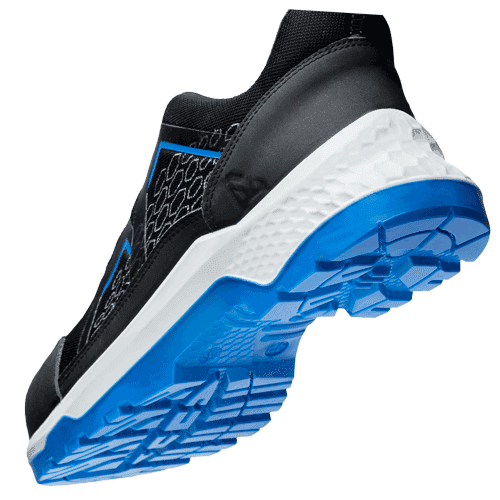 Emma work shoes CrossForce Fly Low D S3 - black/blue detail 2