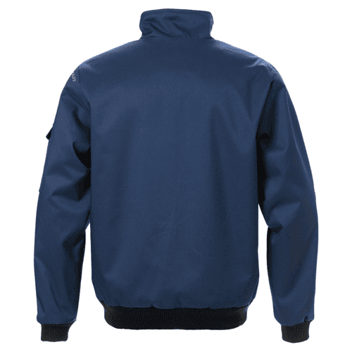 Fristads winter jacket 4819 PRS - navy blue detail 2