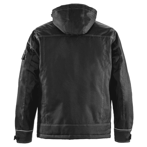 Fristads winter jacket 4001 PRS - black detail 2