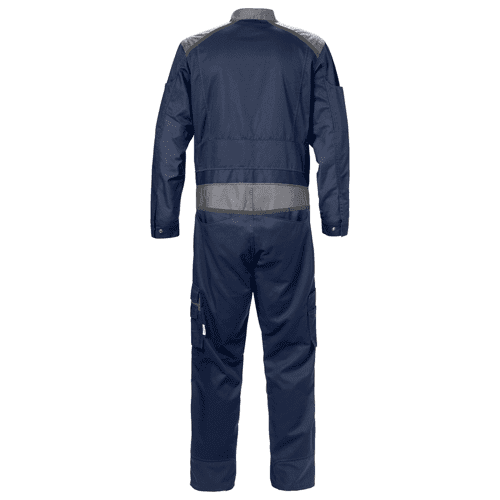 Fristads coverall 8555 STFP - navy blue/grey detail 2