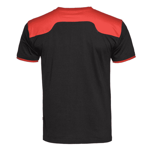 Santino Tiësto T-shirt - black/red detail 2