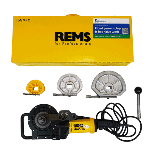 Verhuur - REMS Curvo elektrische buigmachine detail 2