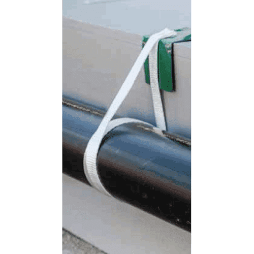 WaTech PP sewer pipe suspension band, 30 mm, white detail 2