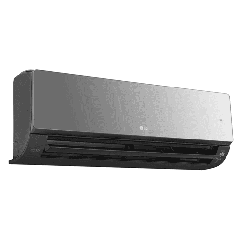 LG air conditioner unit Artcool Mirror Black, indoor unit detail 2