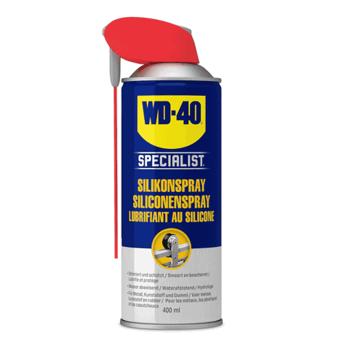 WD-40 silicone spray 400 ml with 'Smart Straw' detail 2
