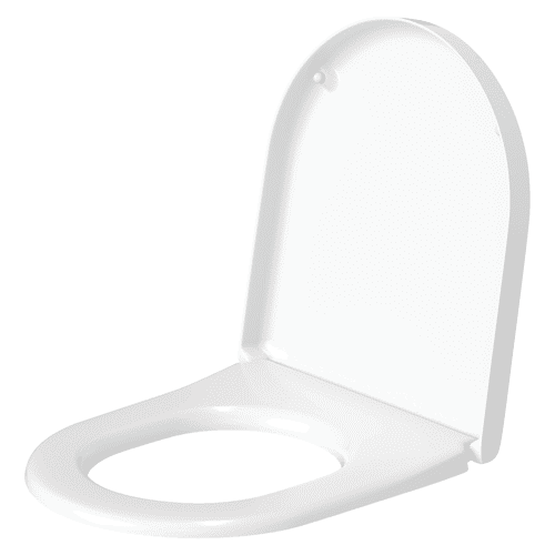 Duravit Starck 3 toilet seat 006381, white detail 2