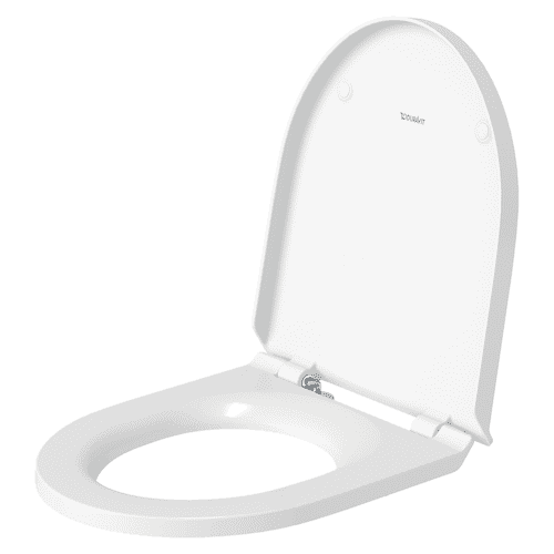 Duravit No.1 toilet seat 002079, white detail 2