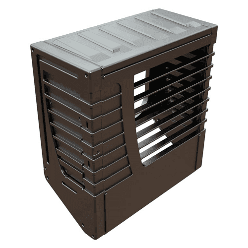 Ubbink Decorio air heat pump casing 30°-55° detail 2