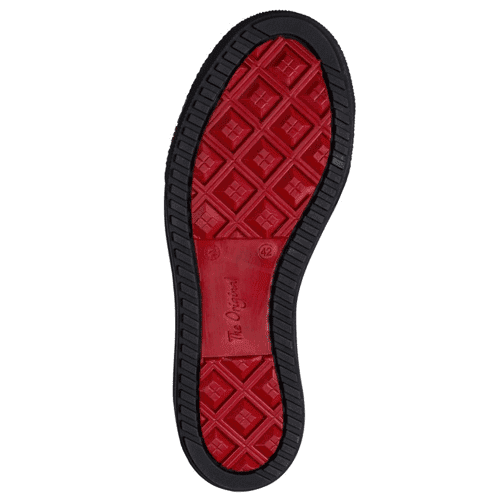 Redbrick work shoes Ruby S3 - black/red detail 2